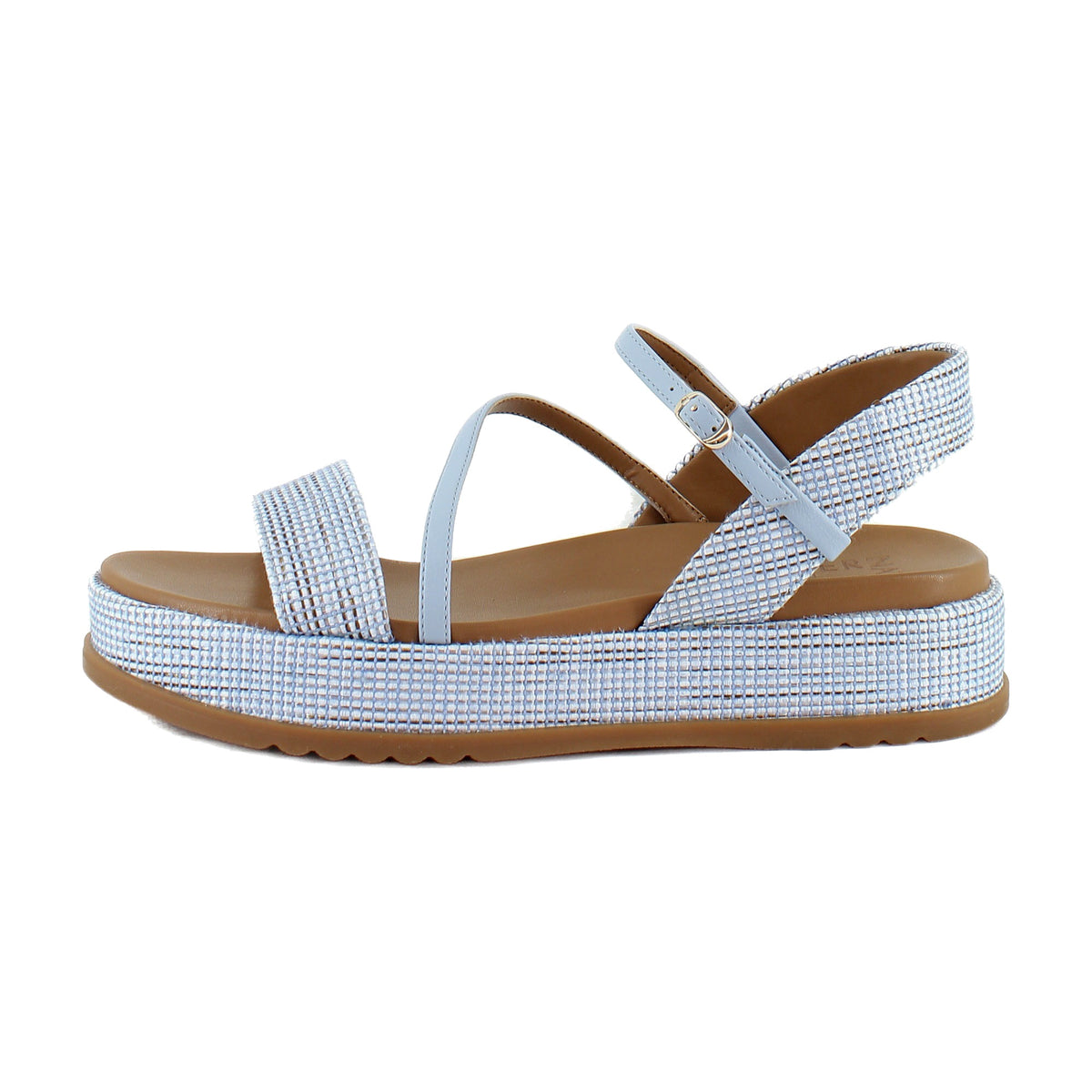 Ice Blue Raffia