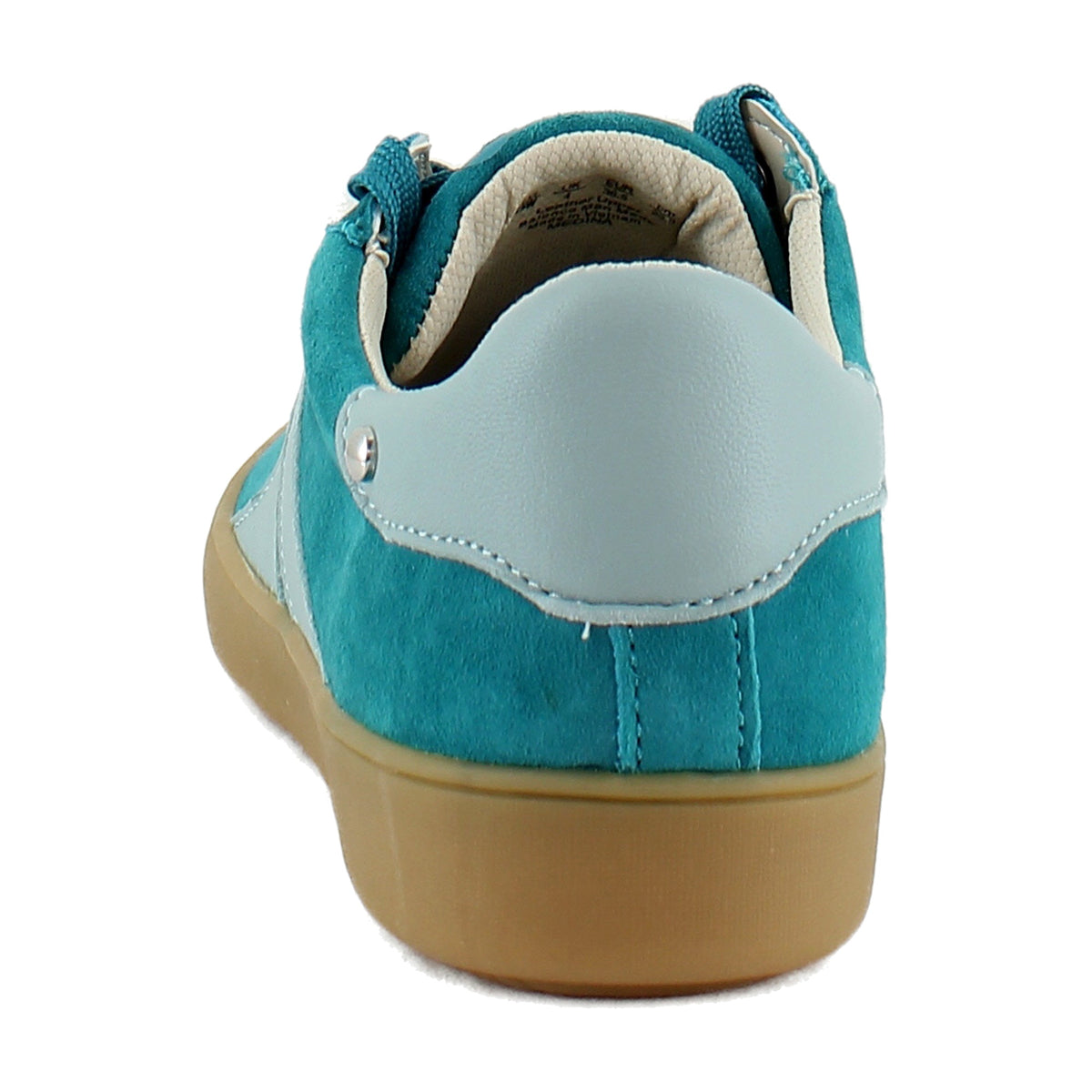 Teal Blue Suede/Leather
