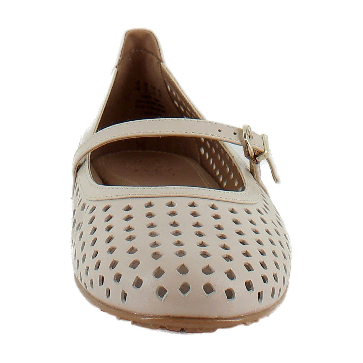 Ivory Beige Leather