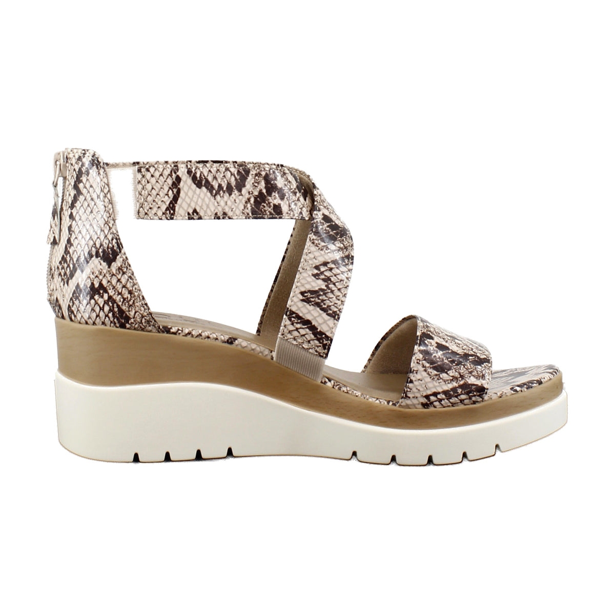 Beige Snake Print