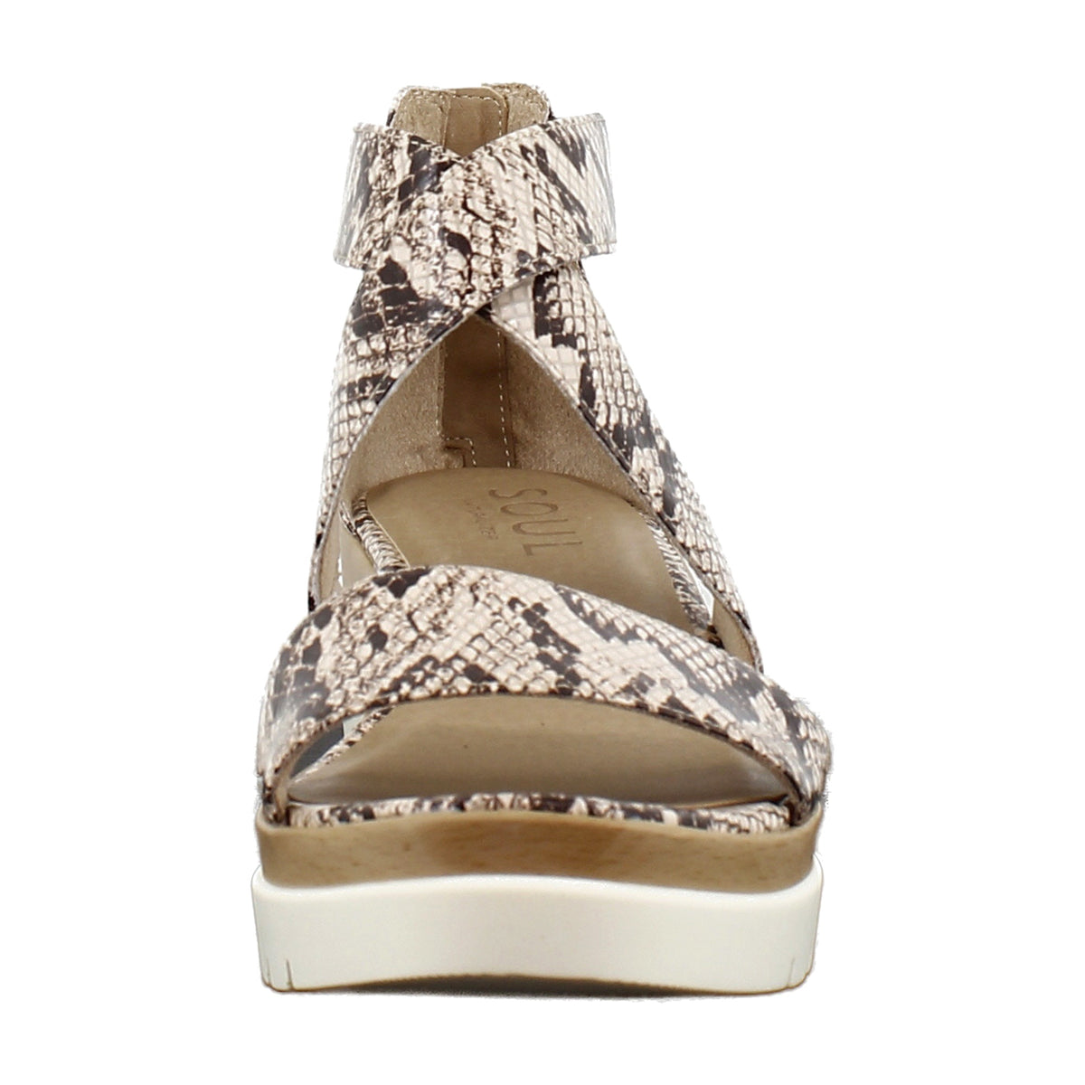 Beige Snake Print