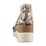 Beige Snake Print