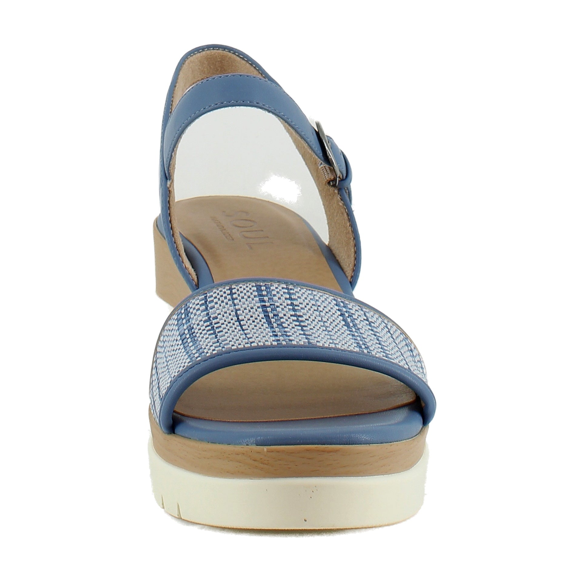 Blue Faux Raffia