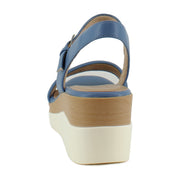 Blue Faux Raffia