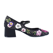 Black Multi Floral