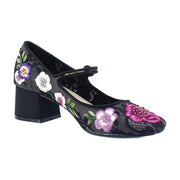 Black Multi Floral