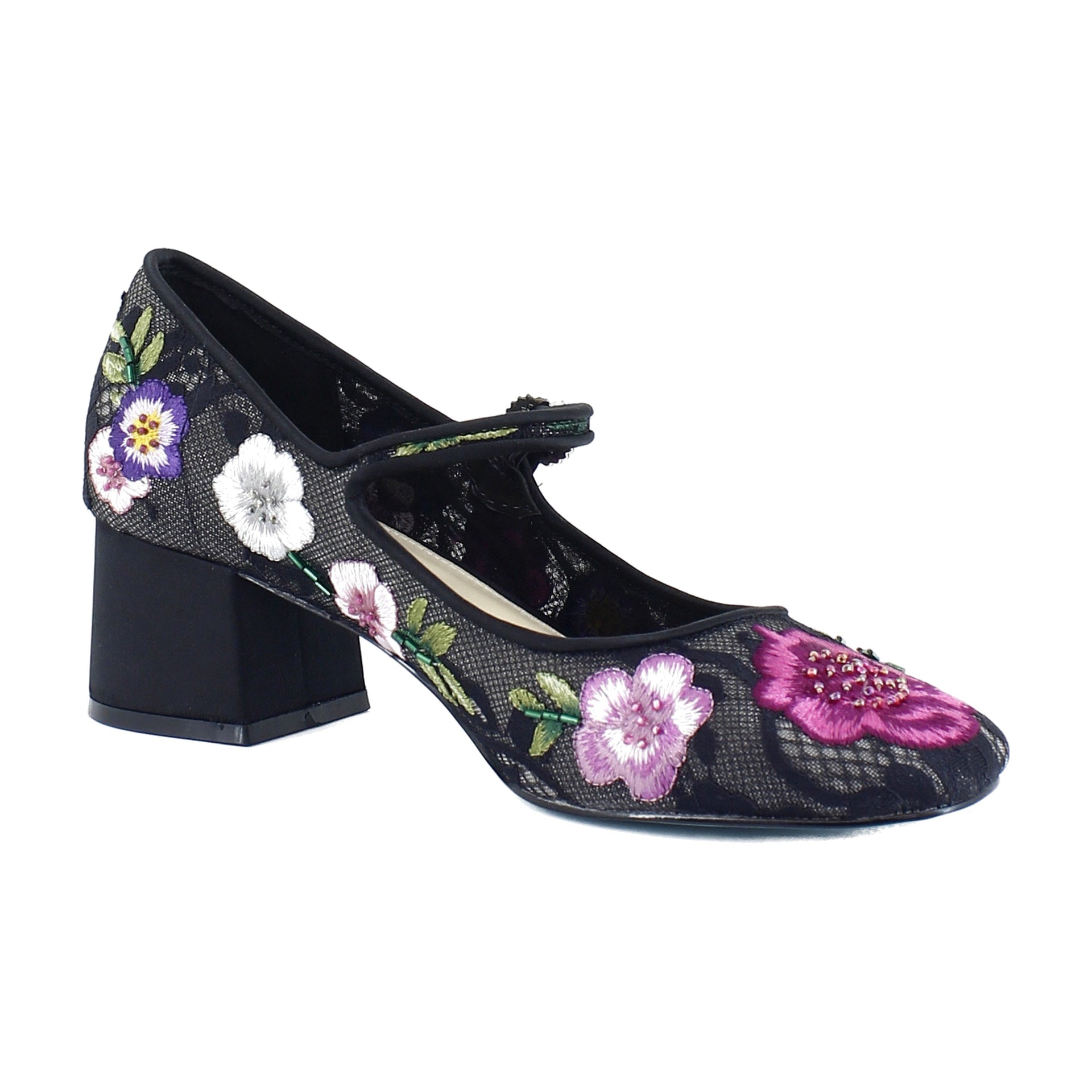 Black Multi Floral
