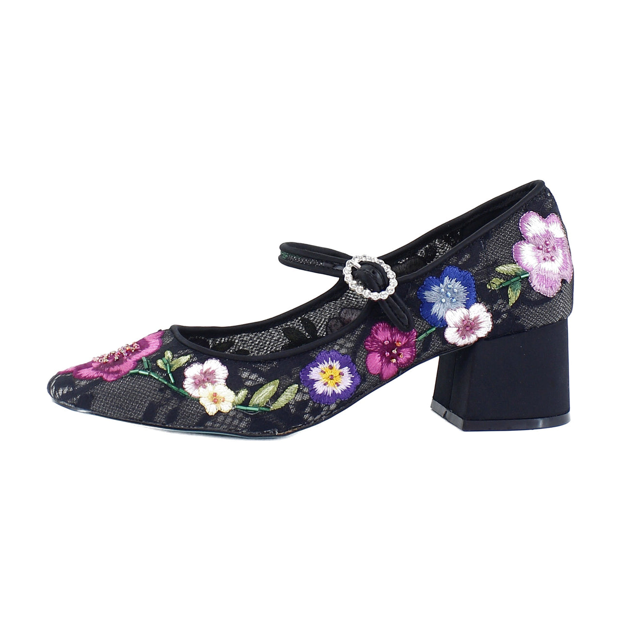 Black Multi Floral