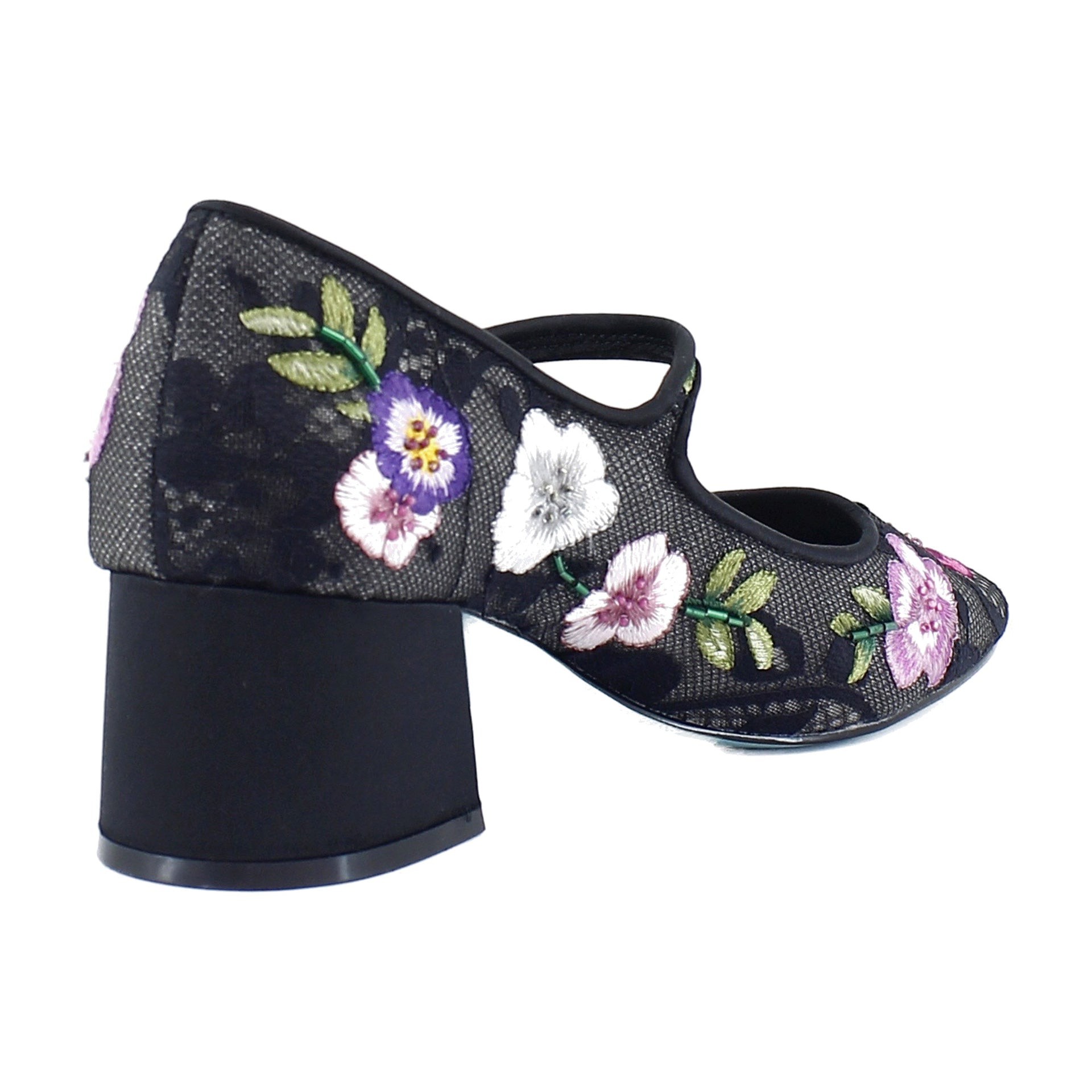 Black Multi Floral