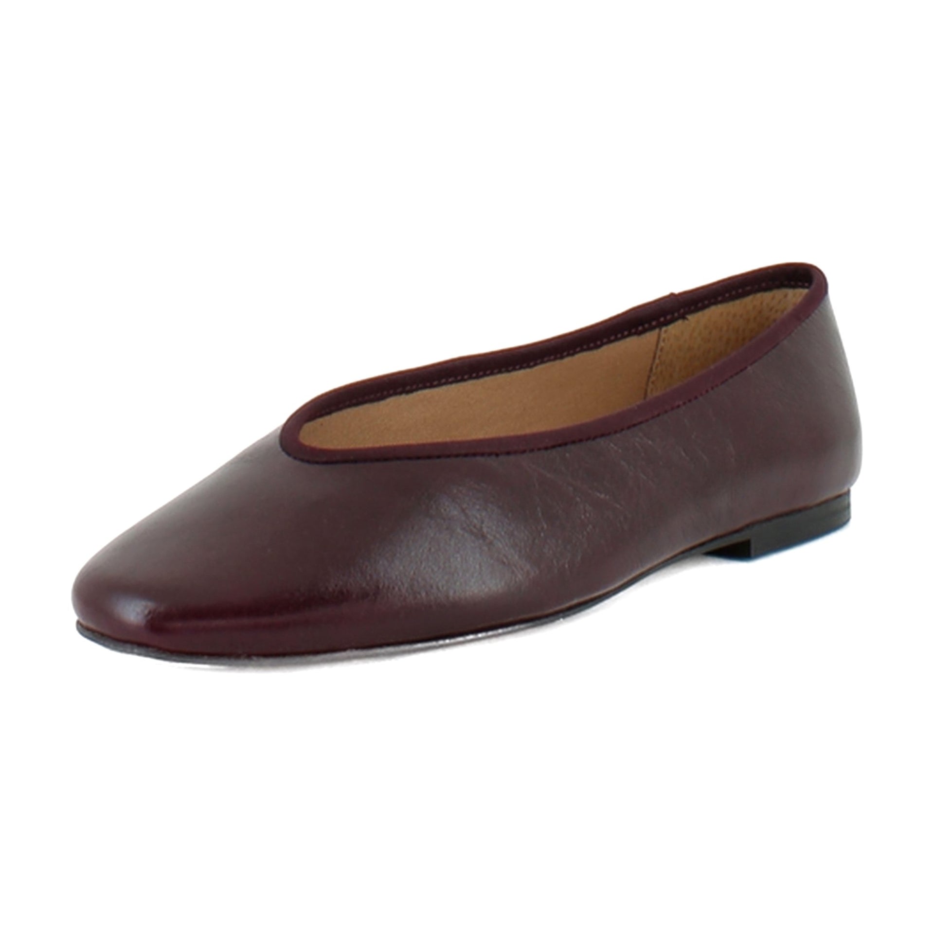 Burgundy Leather