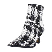 Black White Plaid