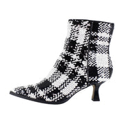 Black White Plaid