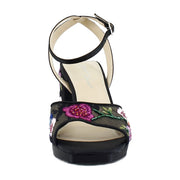 Black Multi Floral