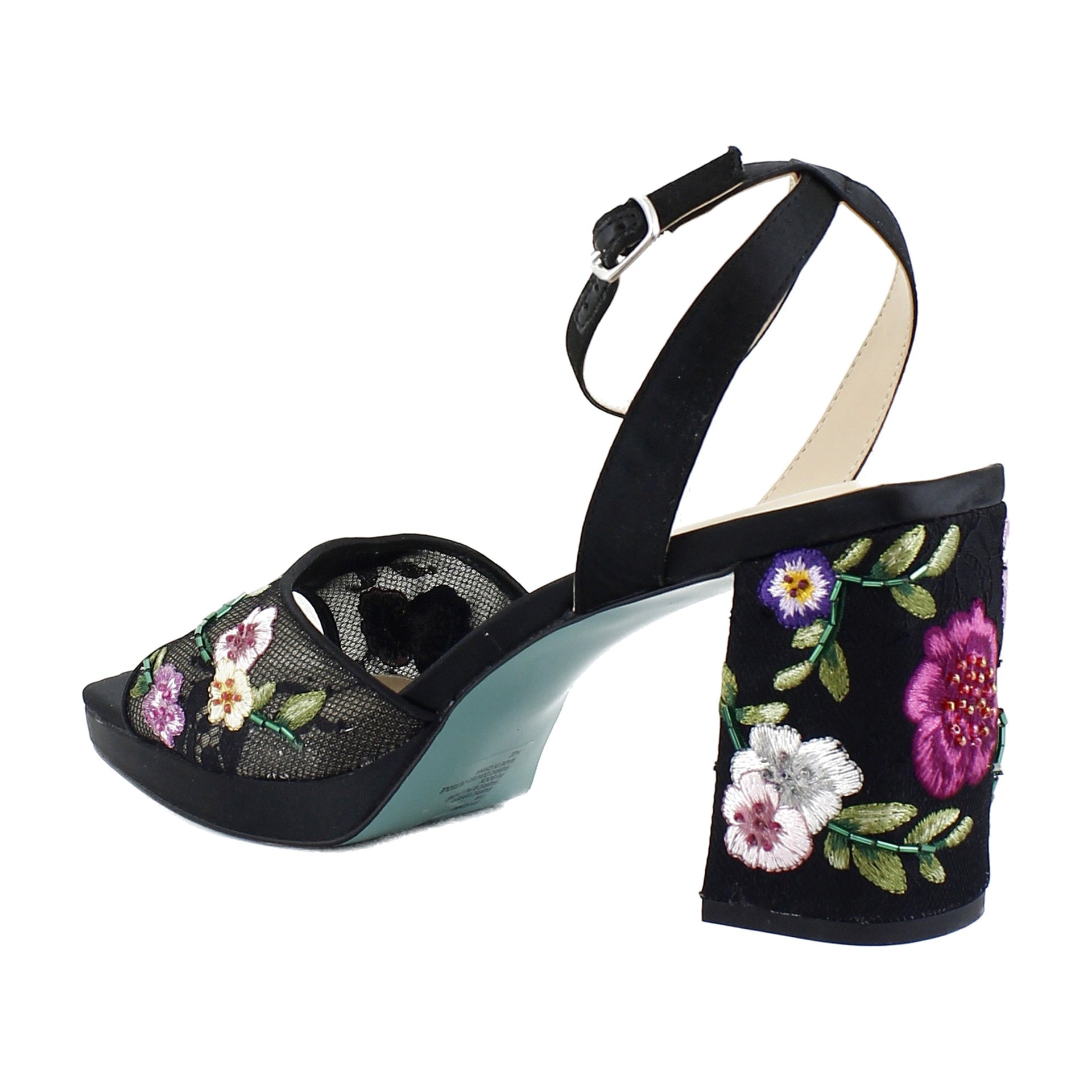 Black Multi Floral