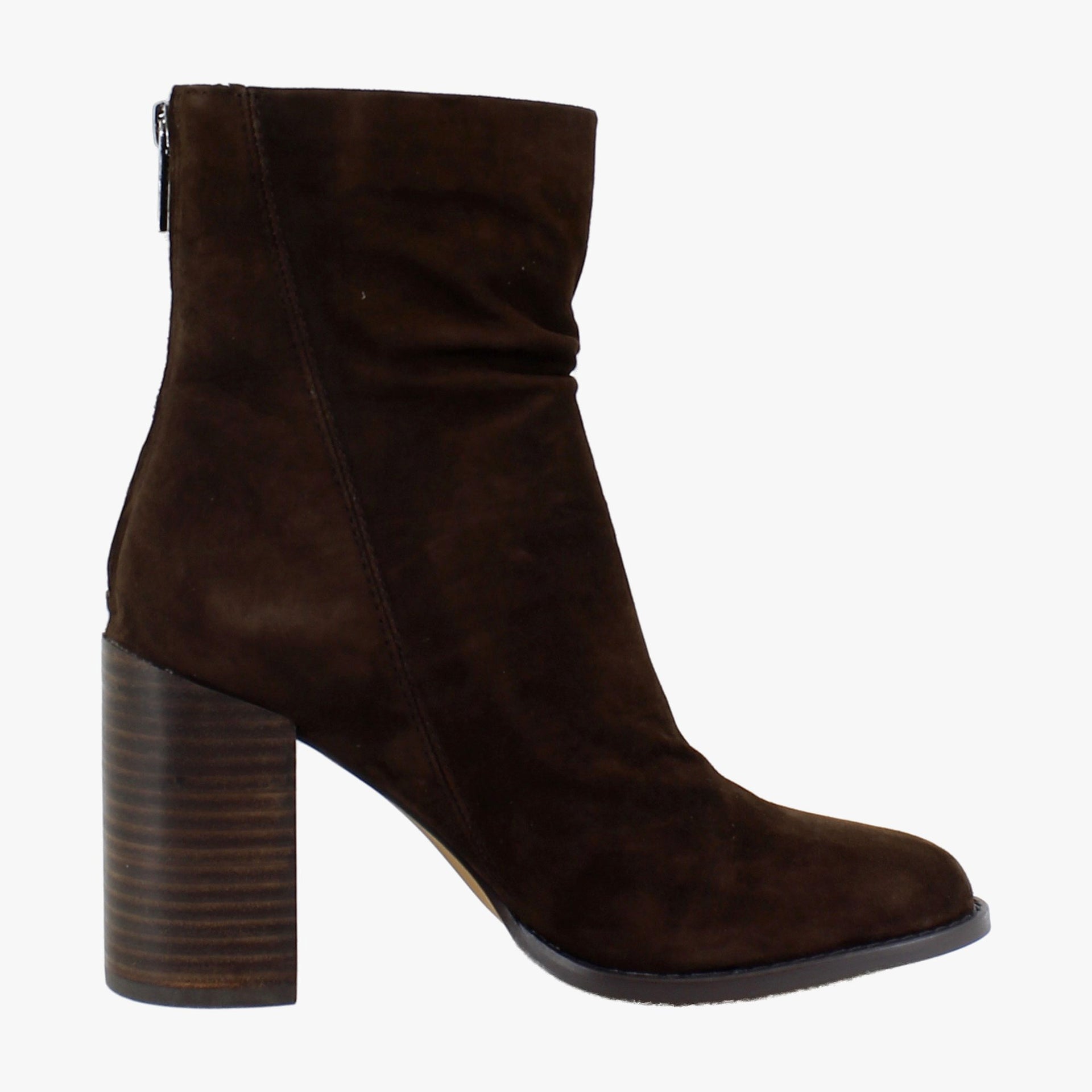 Chocolate Brown Suede