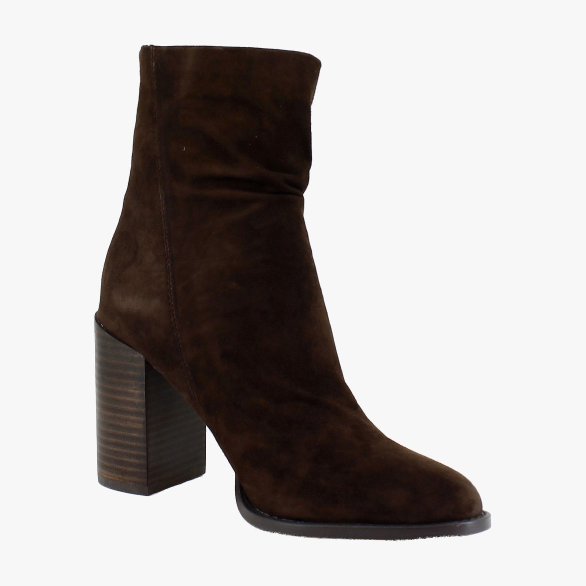 Chocolate Brown Suede