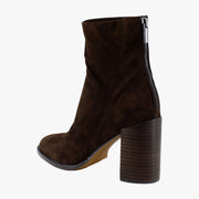 Chocolate Brown Suede