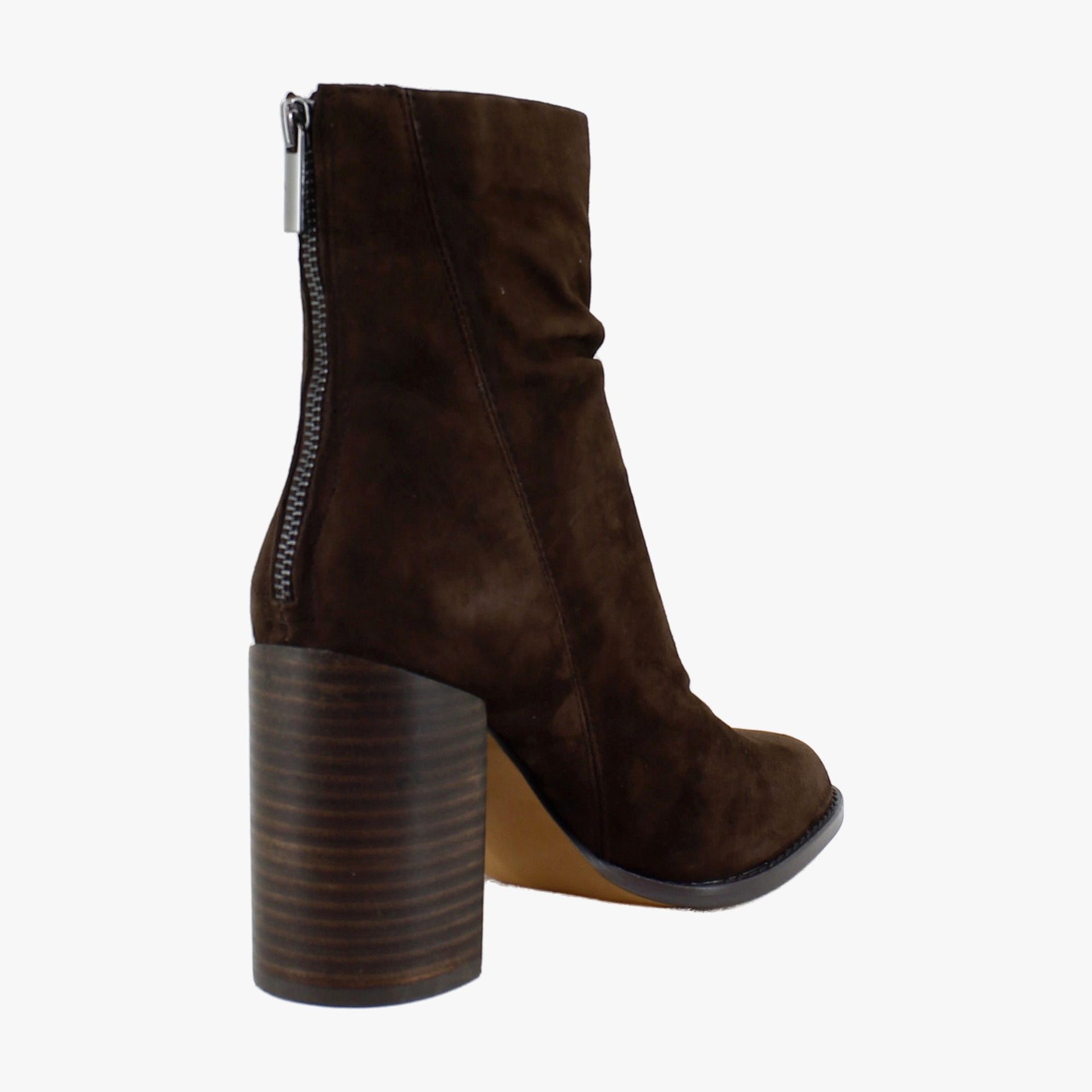 Chocolate Brown Suede