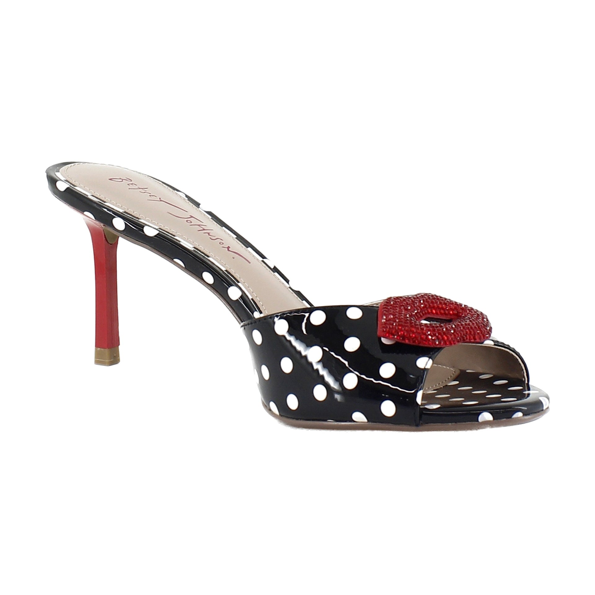 White Black Polka Dot