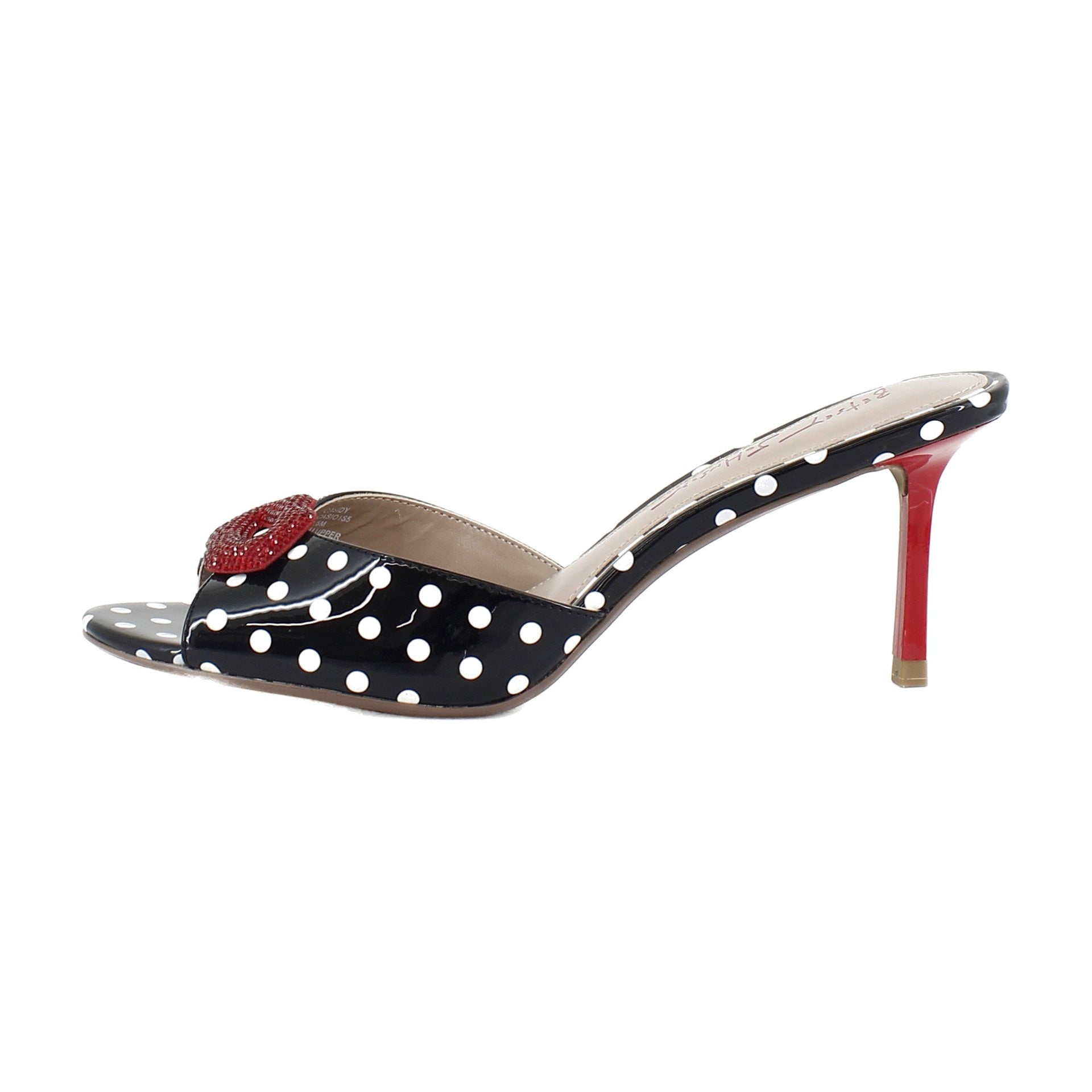 White Black Polka Dot