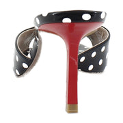 White Black Polka Dot