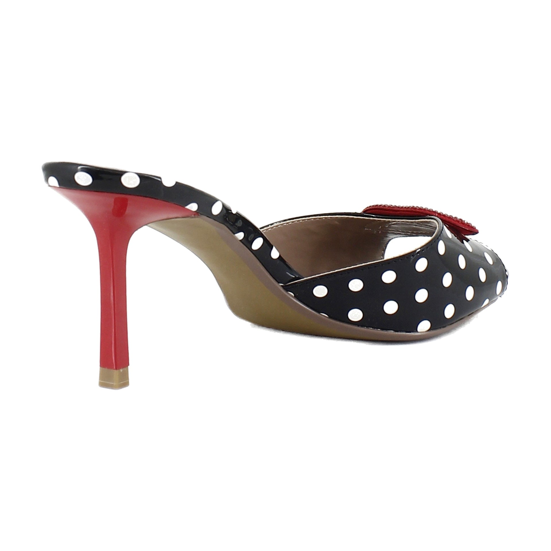 White Black Polka Dot