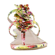 Green Floral Multi