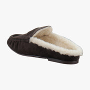 Chocolate Brown Suede Fur