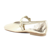 Gold Distressed Leather