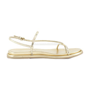 Gold Distressed Leather