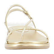 Gold Distressed Leather