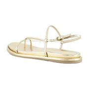Gold Distressed Leather