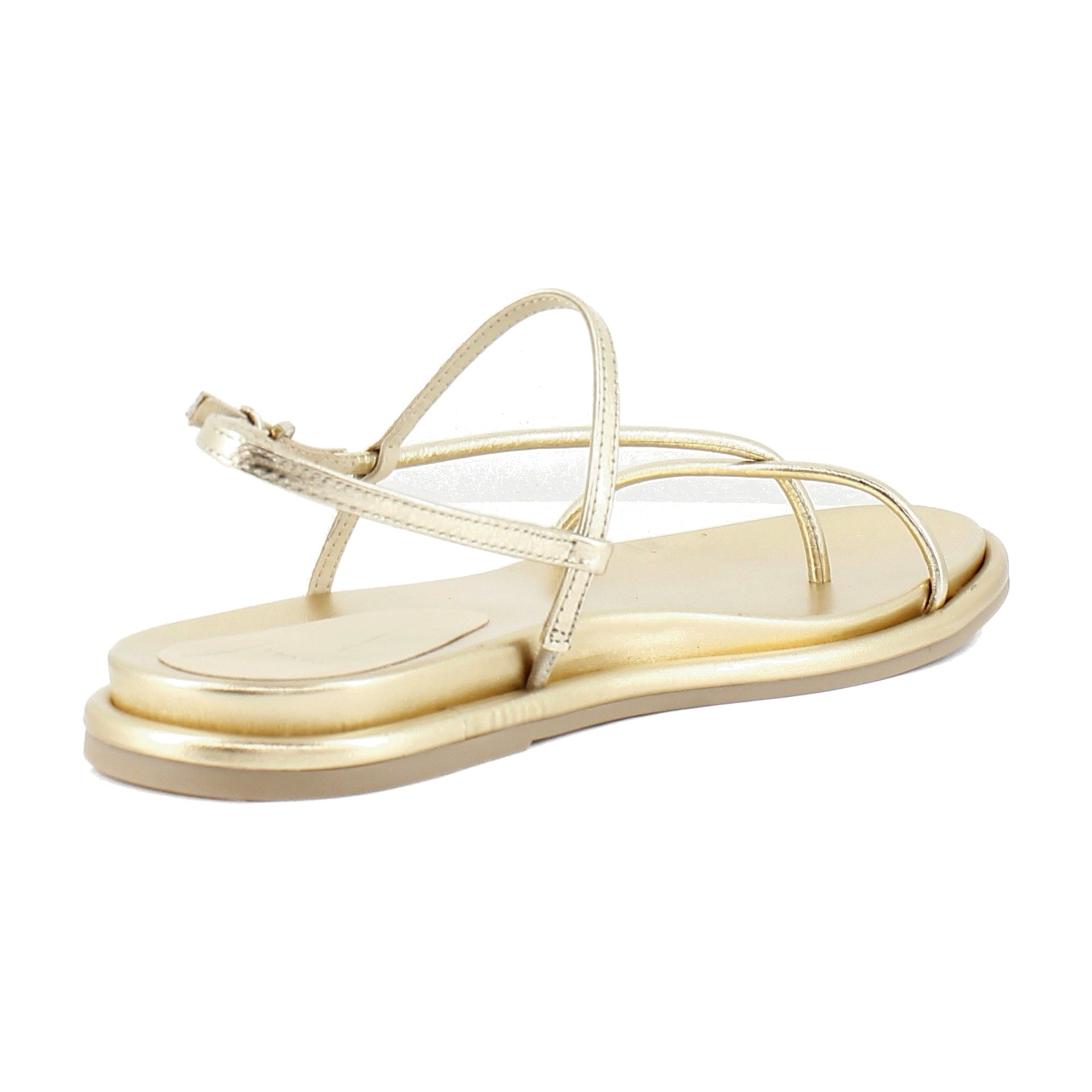 Gold Distressed Leather