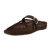 Chocolate Woven Mesh