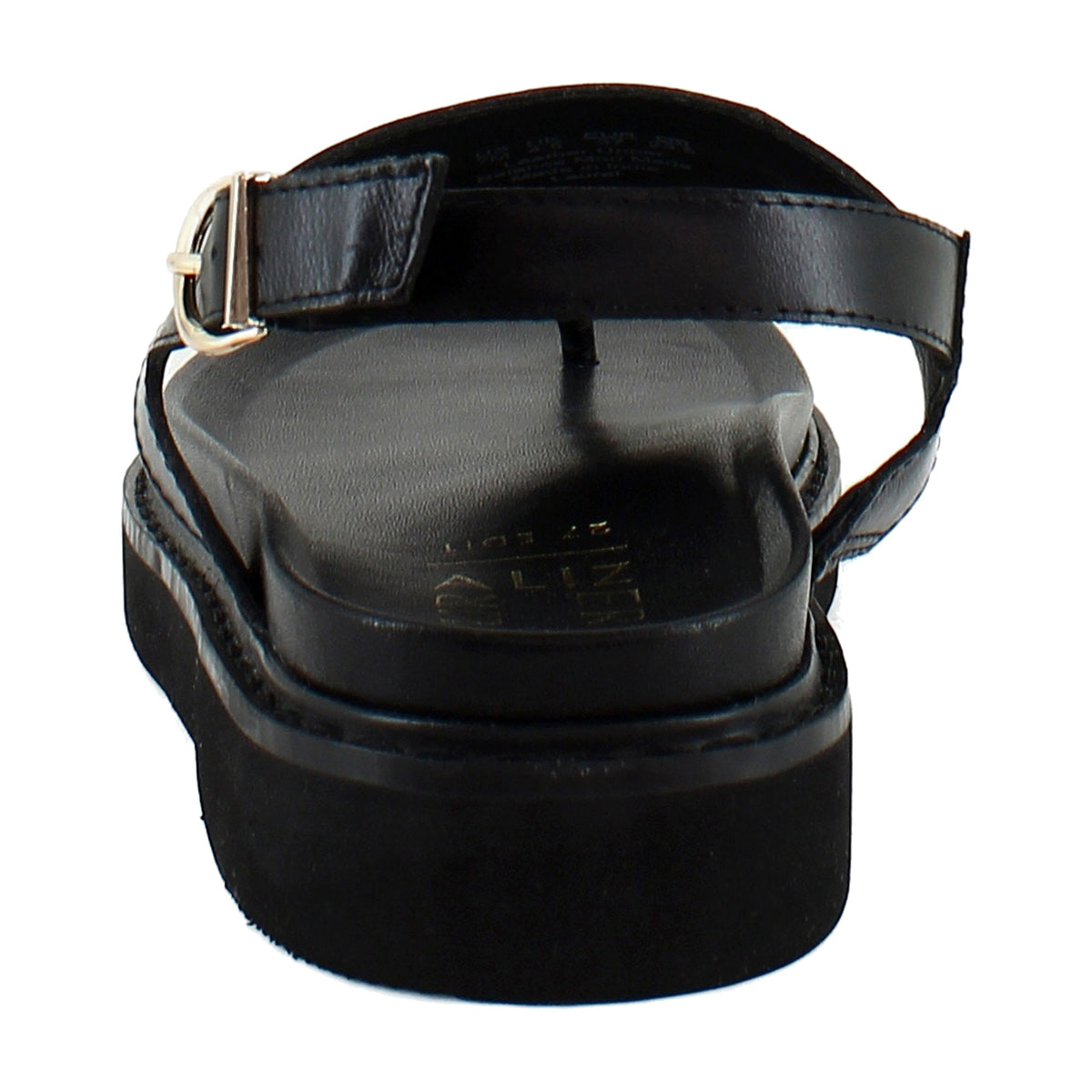 Black Glazed Leather