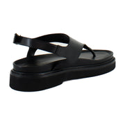 Black Glazed Leather