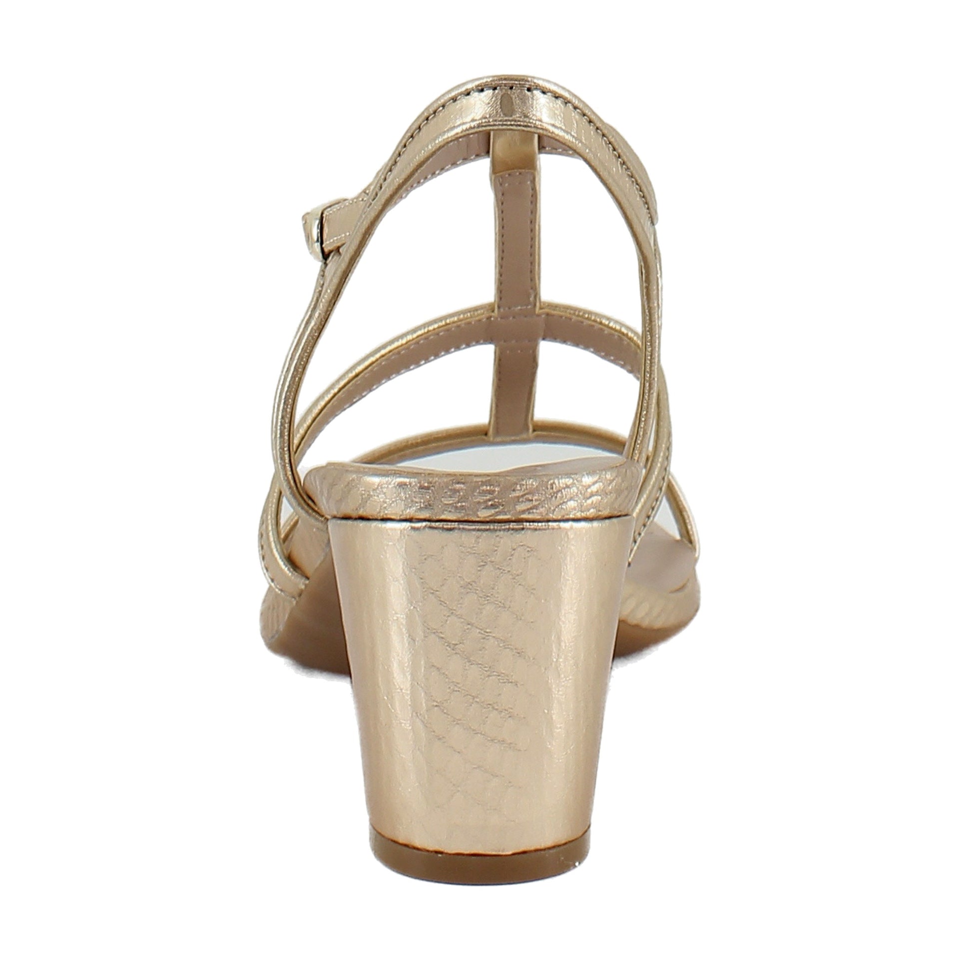 Champagne Snake Faux Leather