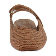 Walnut Brown Faux Raffia