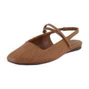 Walnut Brown Faux Raffia