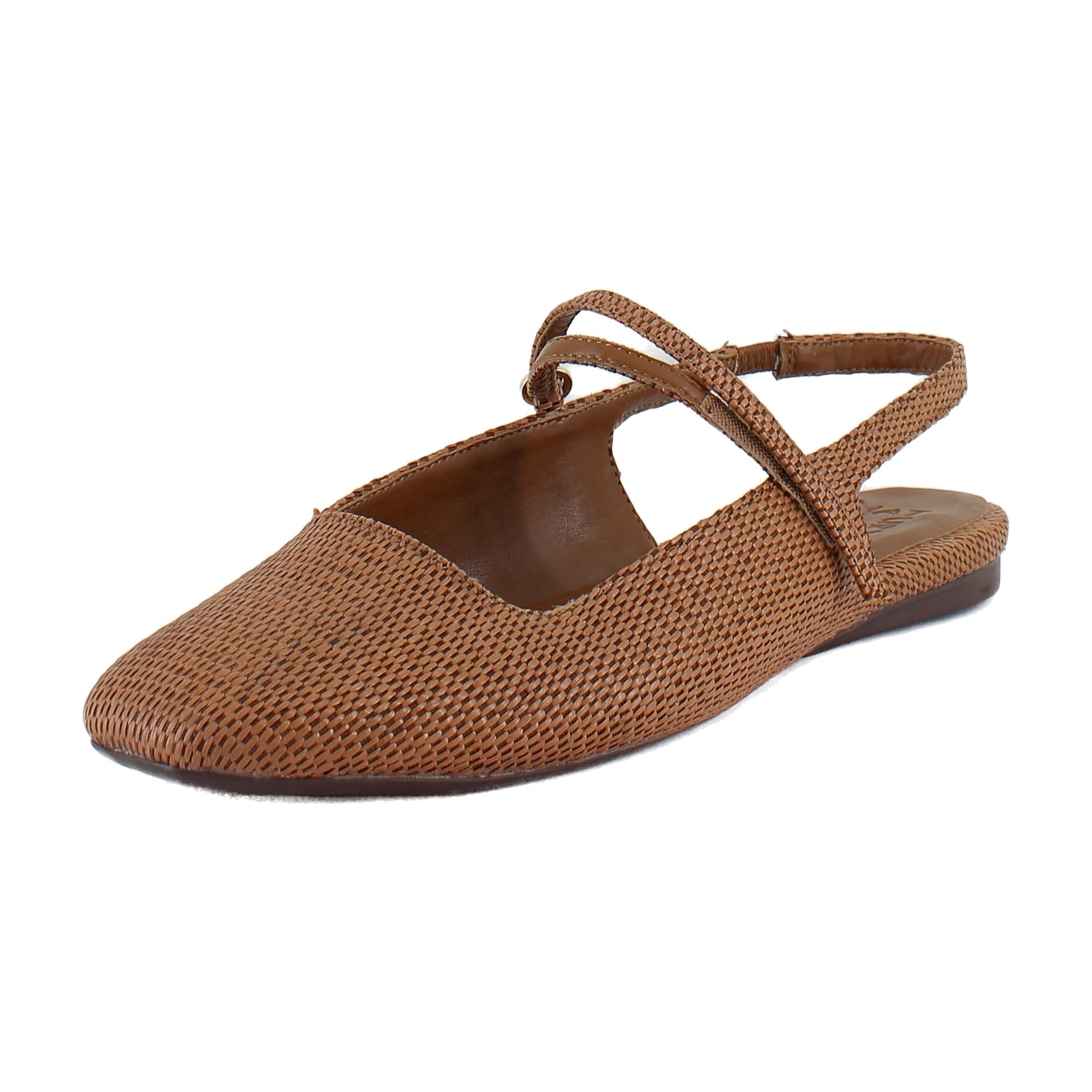 Walnut Brown Faux Raffia