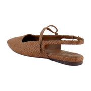 Walnut Brown Faux Raffia