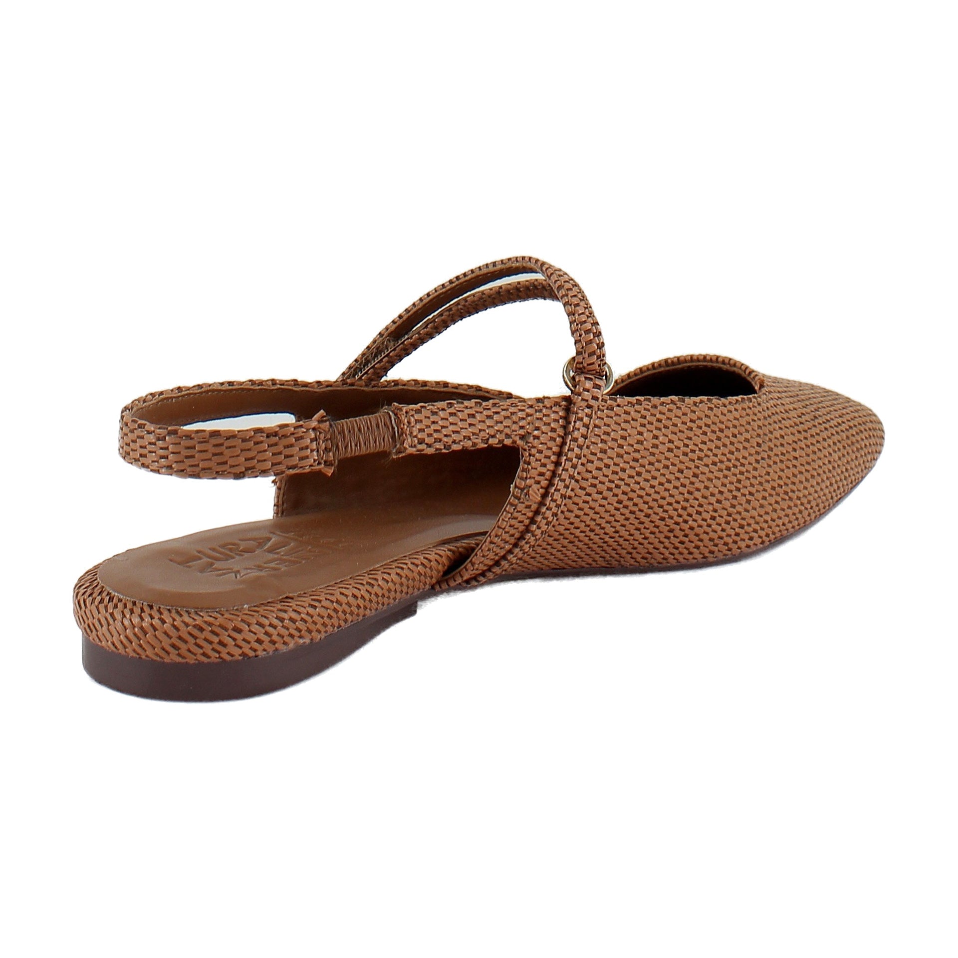 Walnut Brown Faux Raffia