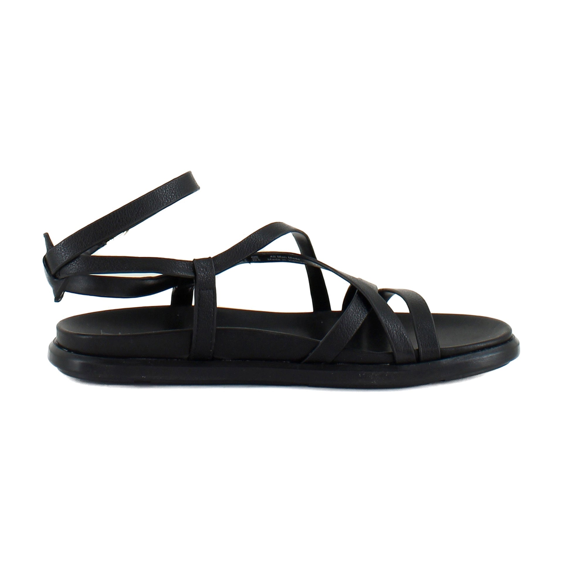 Black Faux Leather