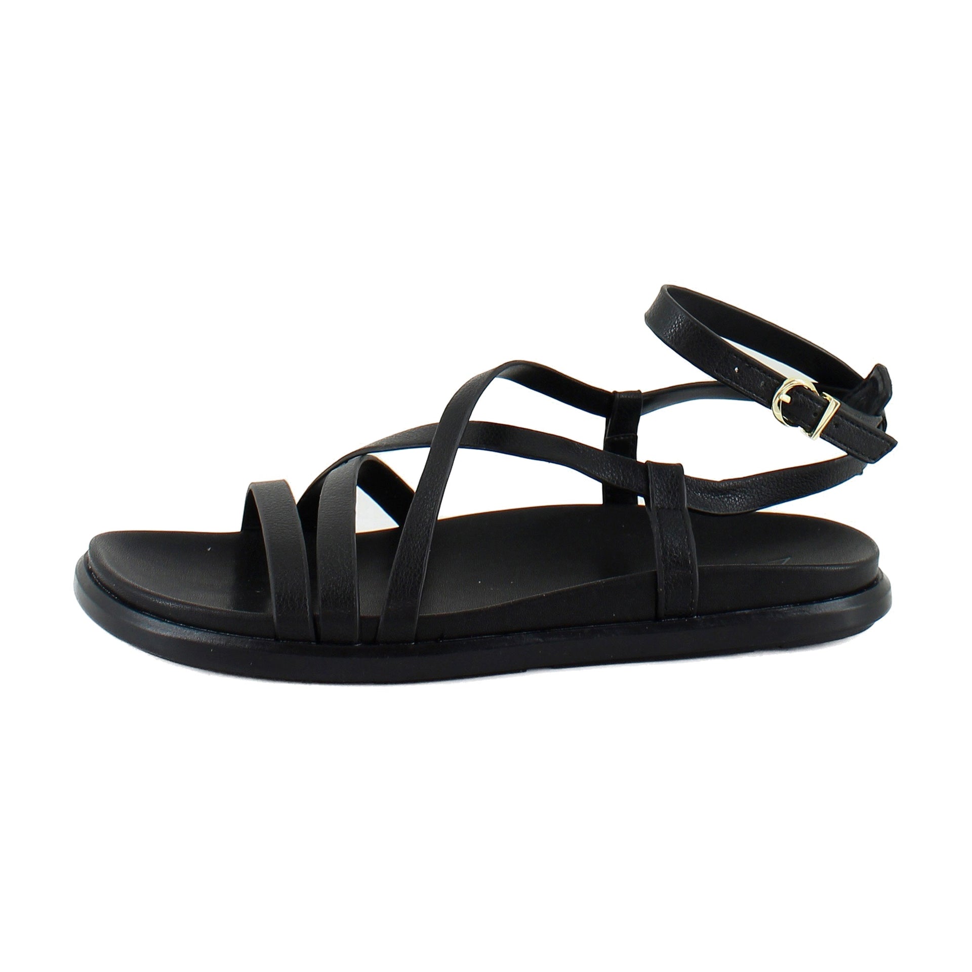 Black Faux Leather