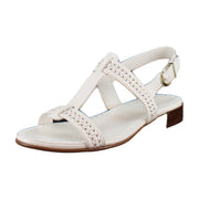 Warm White Leather