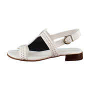 Warm White Leather