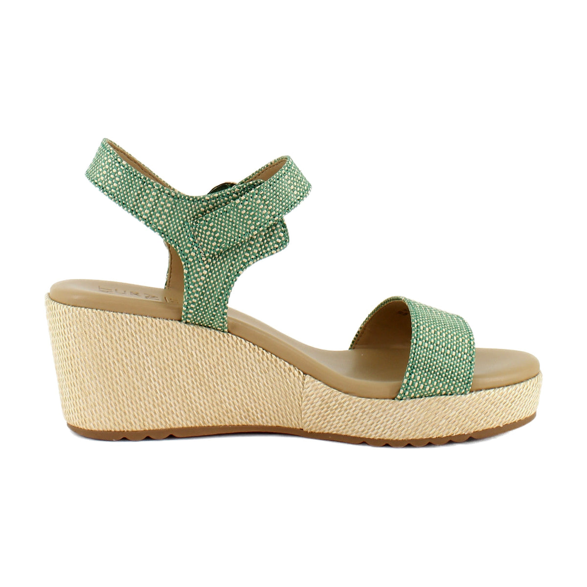 Green Multi Faux Raffia