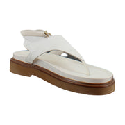 Warm White Leather