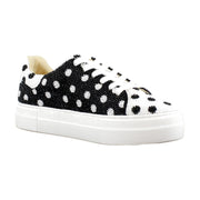 White/Black Polka Dot