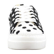 White/Black Polka Dot